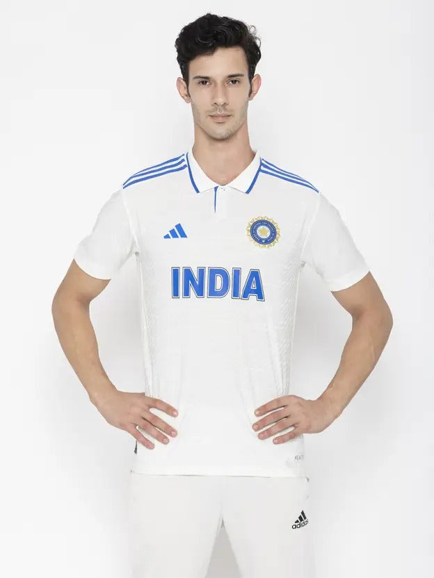 India Test Cricket Player Version Jersey